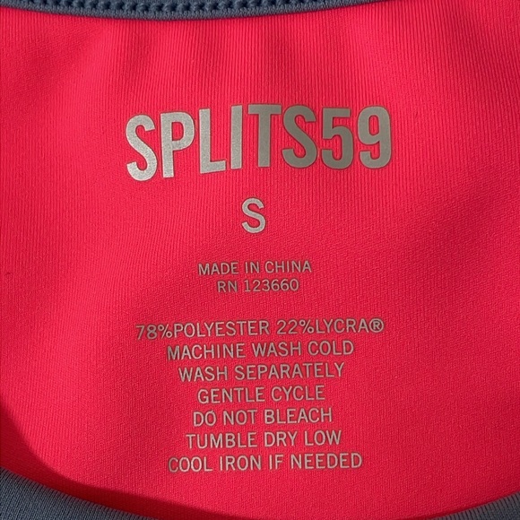 BUNDLE Splits59 High Waist Techflex 7/8 Legging & Blake TechFlex Bra size Small - Picture 7 of 14